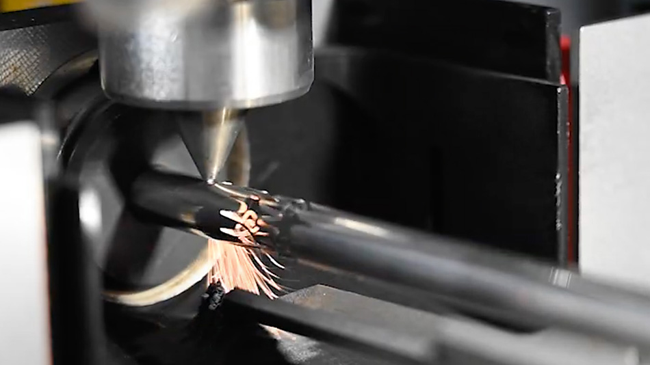 Laser Cutting Machine in Action