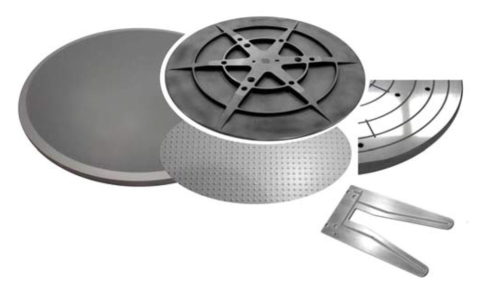 BEOL wafer handling components