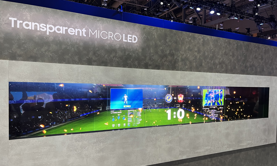 삼성 투명 microLED