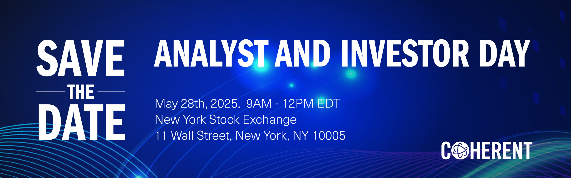 Investor Day Banner 2025