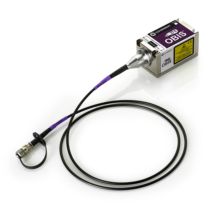 OBIS LX 375 nm  25 mW Laser, Fiber Pigtail, FC