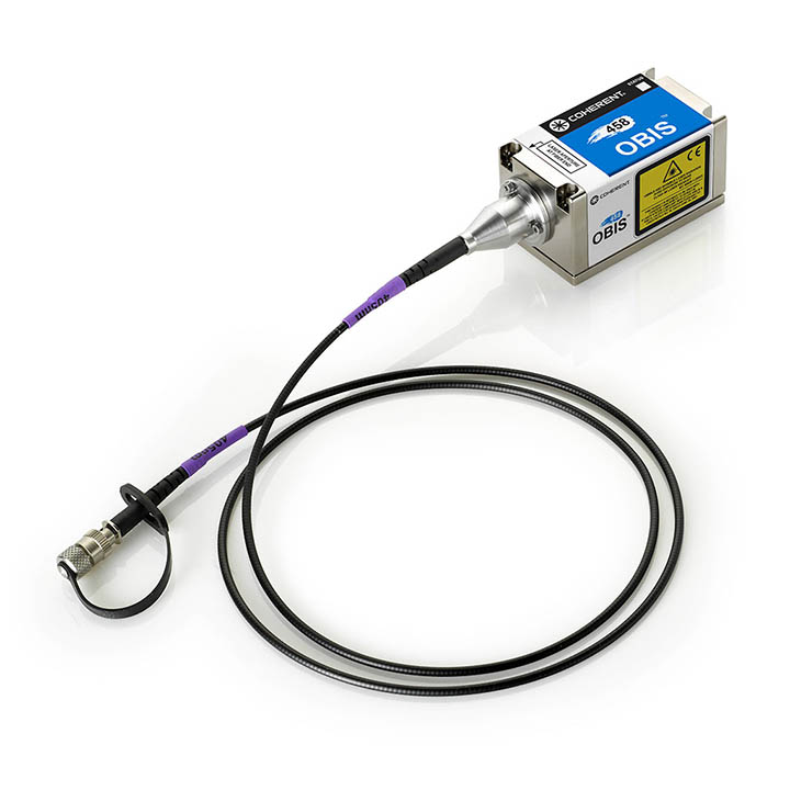 OBIS LX 458 nm  200 mW Laser, Fiber Pigtail, FC