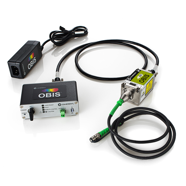 OBIS LS 552 nm  120 mW Laser System, Fiber Pigtail, FC