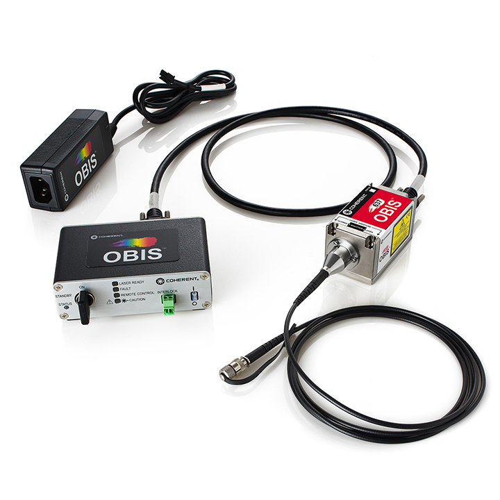 OBIS LX 637 nm  100 mW Laser System, Fiber Pigtail, FC